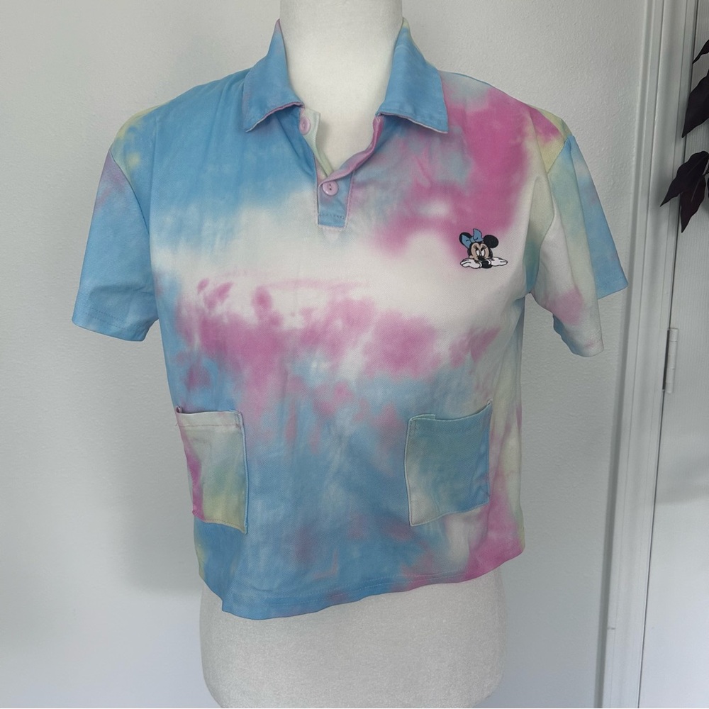 Blue and Pink Tie-Dye Polo Top. Girls size 12
#0222
Disney Mickey Mouse